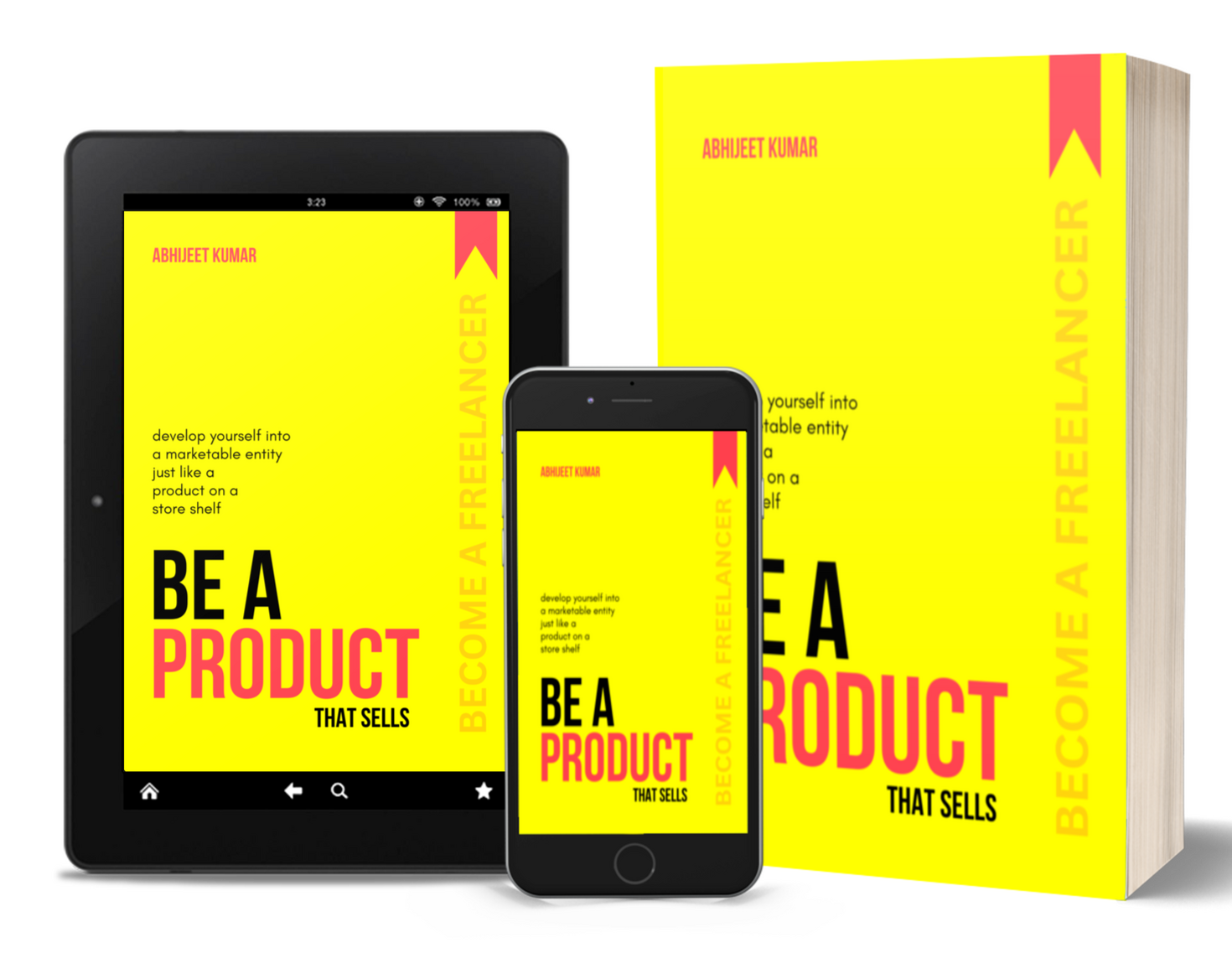 Be a Product Book Mockups